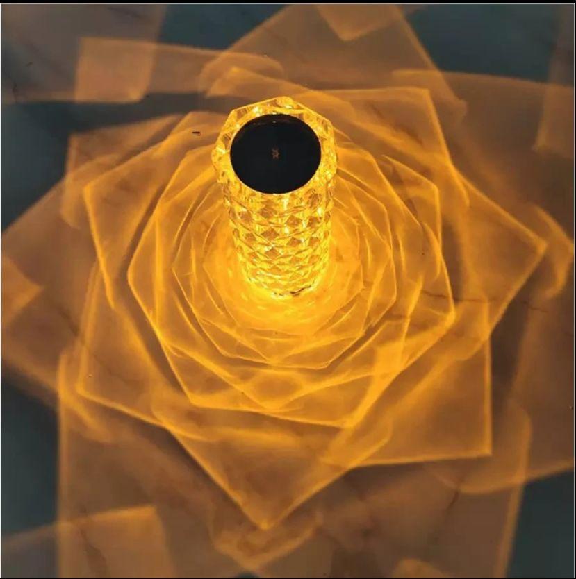 Crystal Diamond Touch Lamp