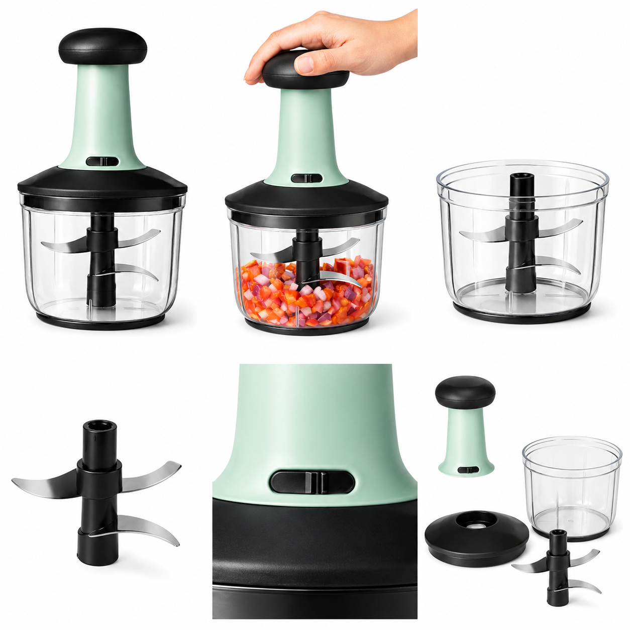 Push Up Vegetable Chopper