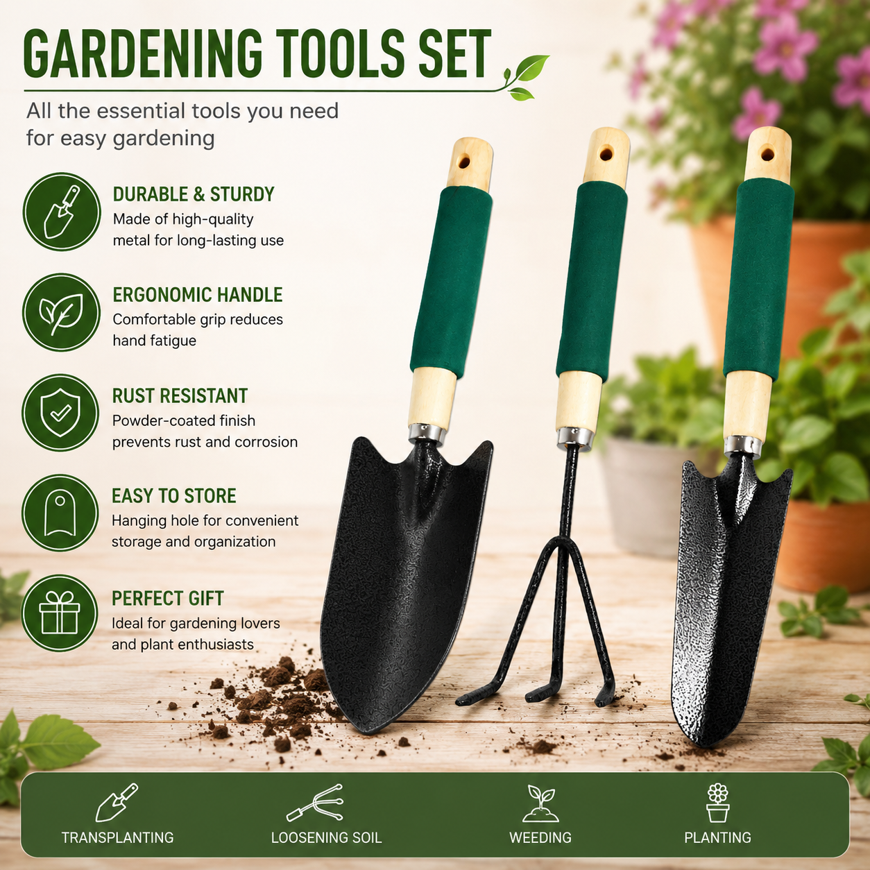 Gardening Tools Set