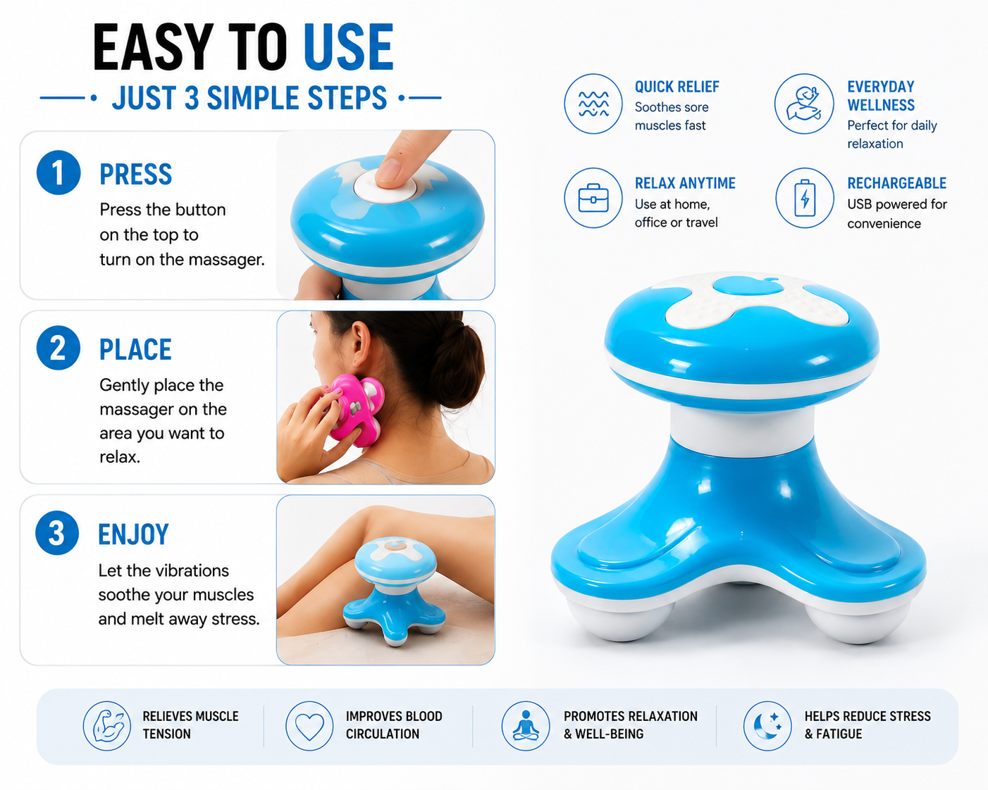 Triangle Massager