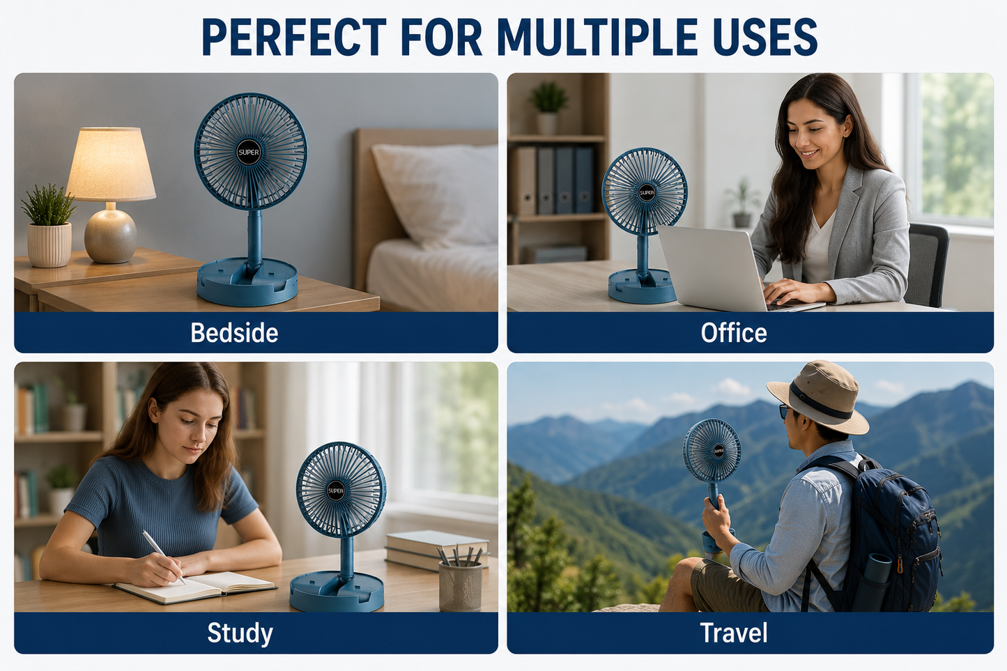 Electric Desktop Fan