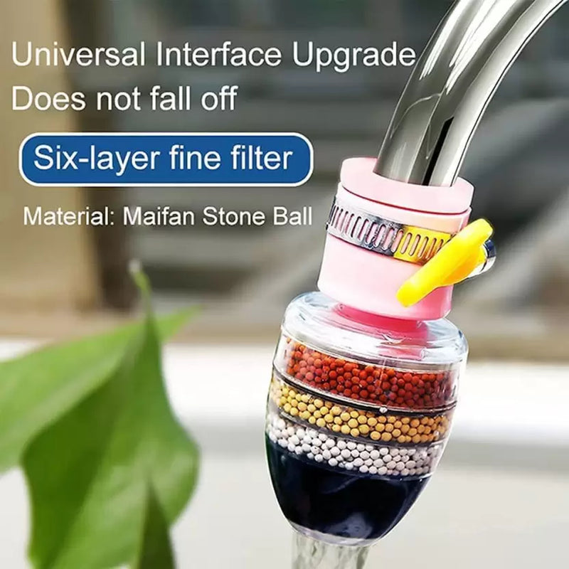 Multi-Layer Activated Carbon Water Faucet Filter (Buy 1 Get 1 Free)