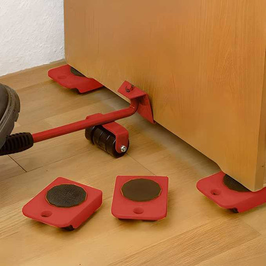 Furniture Lifter -Furniture Lifter Mover Tool Set with Wheel Pads