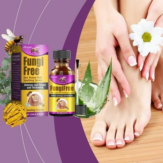 Fungi Free Bee Venom Nail Treatment Solution Serum (Buy 1 Get 1 Free)