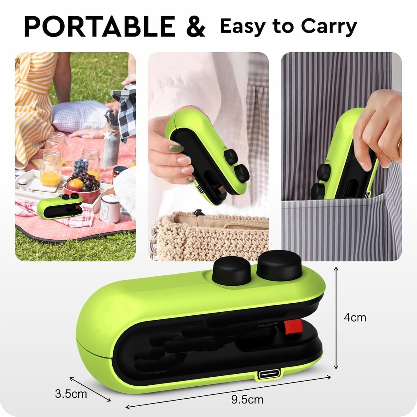 Portable sealing machine