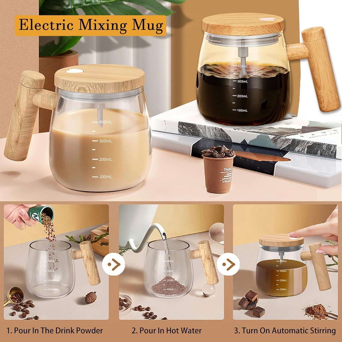 Electric Mixing Cup