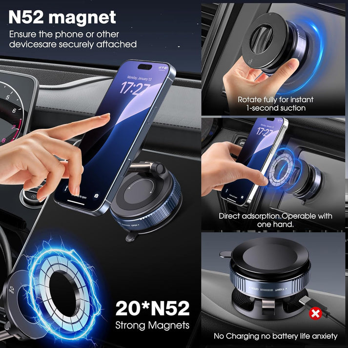 Magnetic Suction Phone Holder