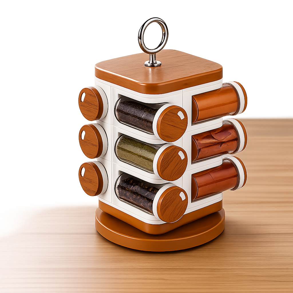 Ganesh Spice Rack – 12 Jars