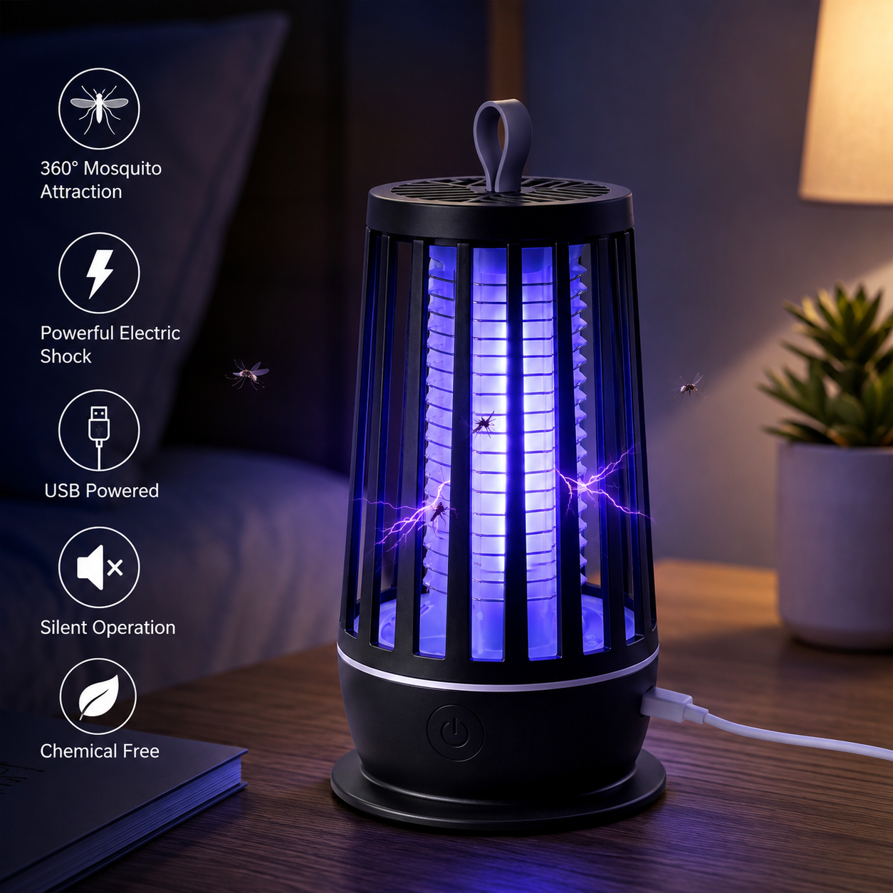 LED Mosquito Killer Lamp