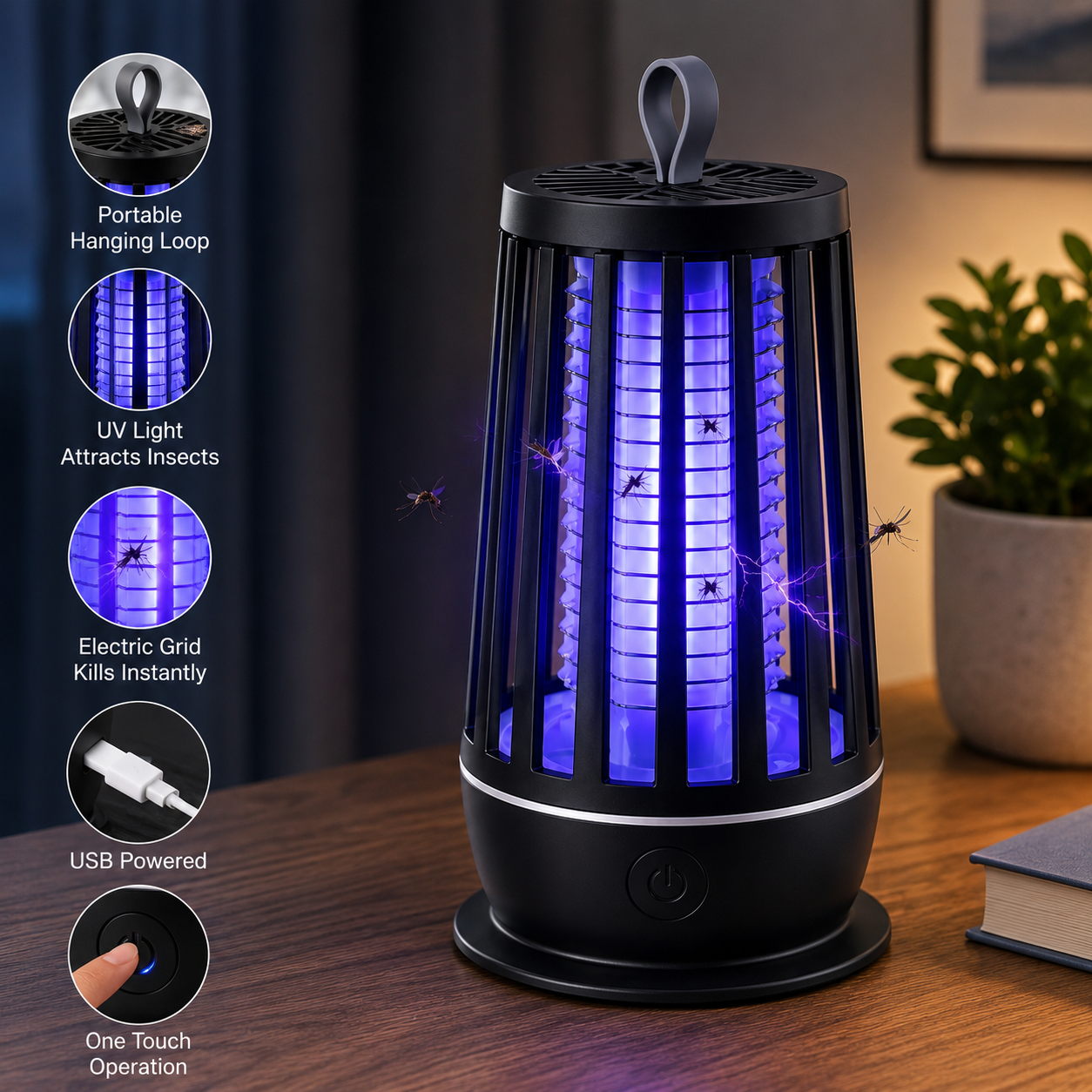 LED Mosquito Killer Lamp