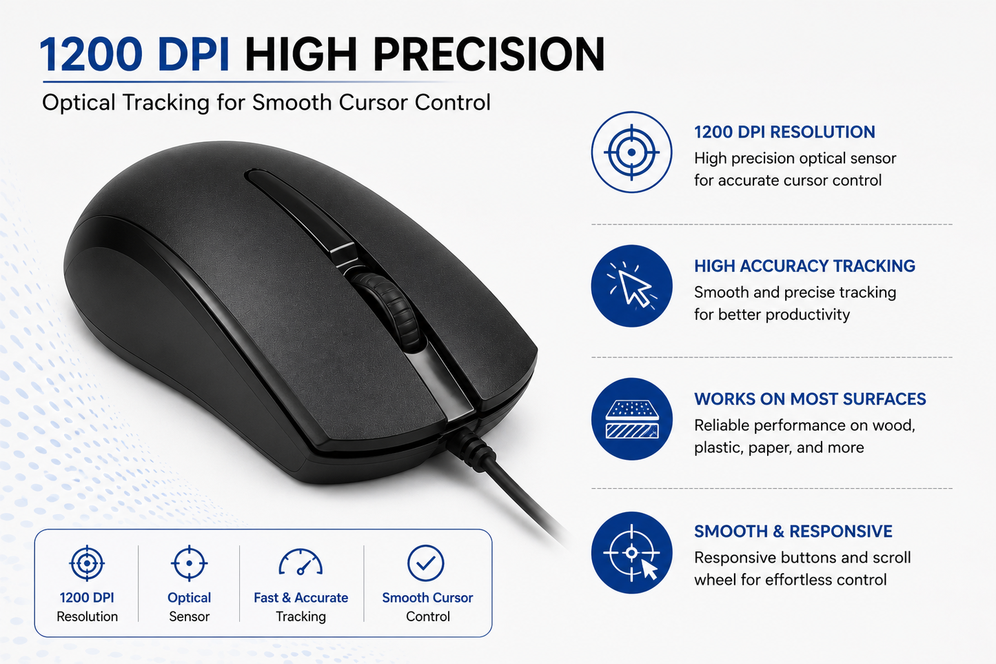 Wired Optical Mouse