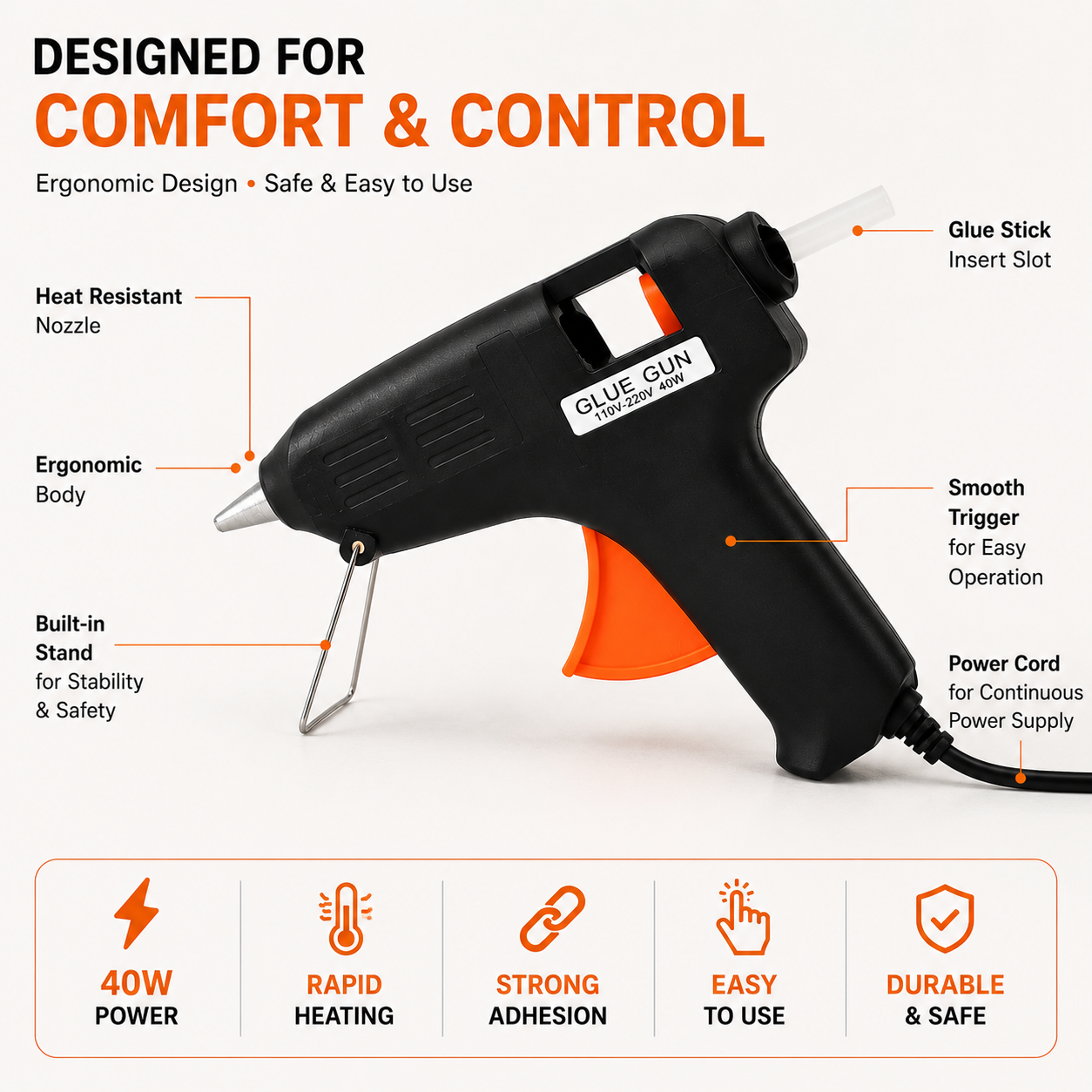 Professional Glue Gun