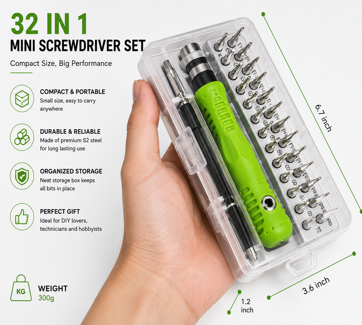 32 In 1 Mini Screwdriver Set