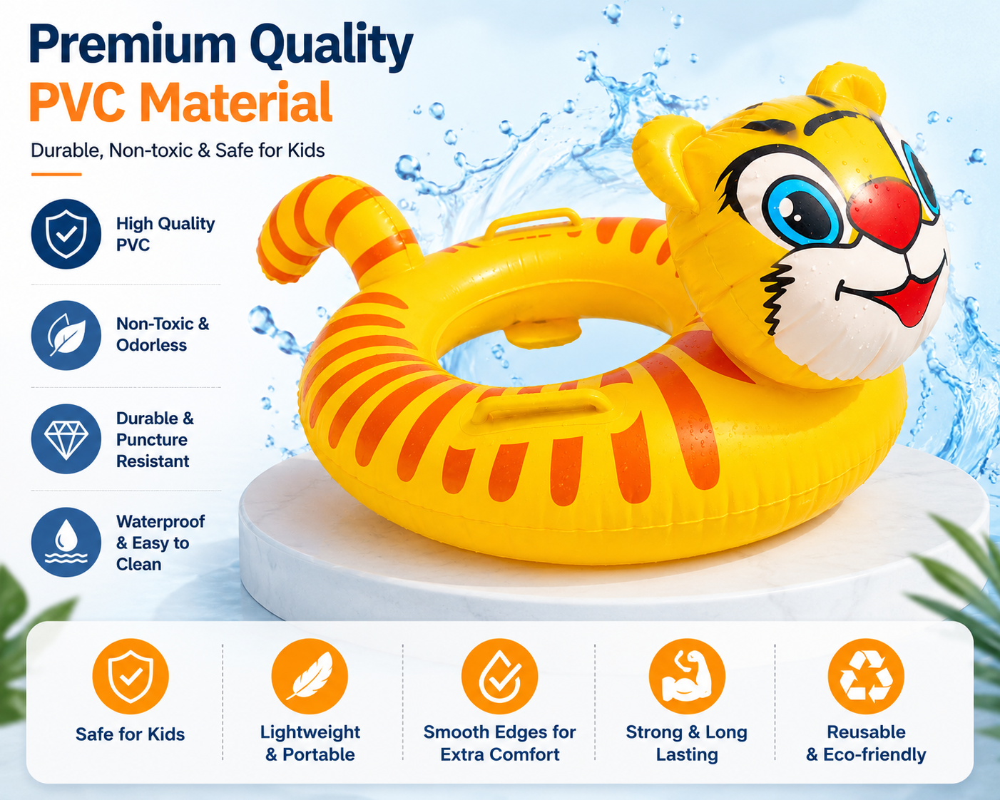 Inflatable Kids Swimming Ring