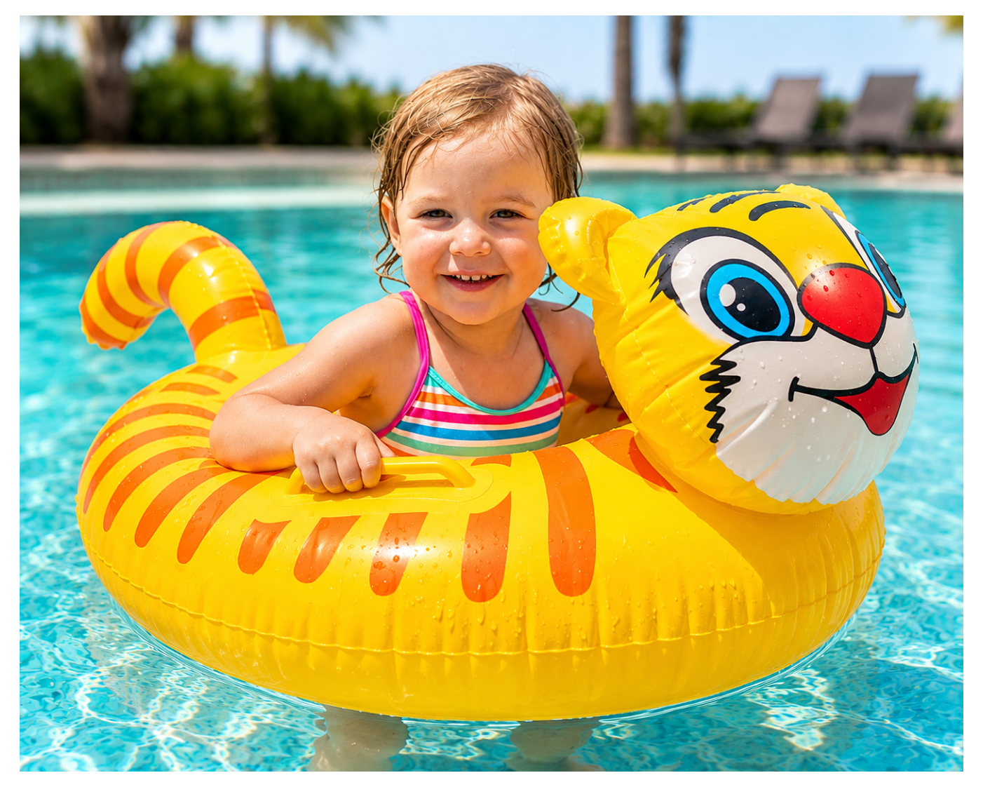 Inflatable Kids Swimming Ring
