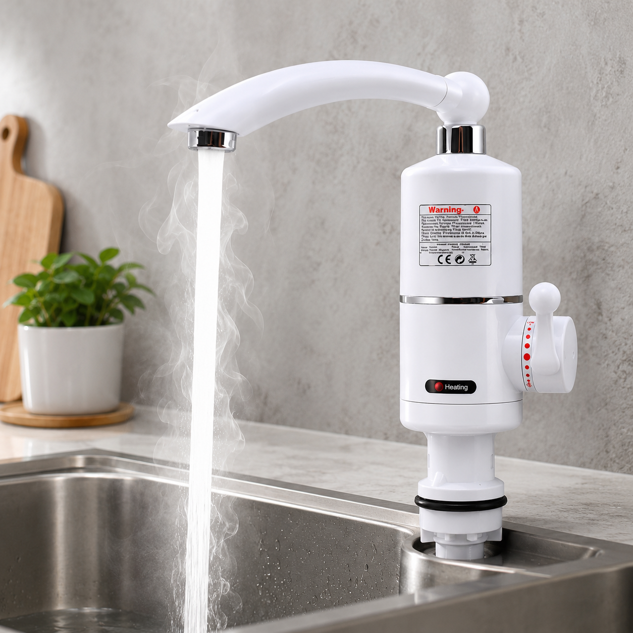 Instant Hot Water Heater Faucet