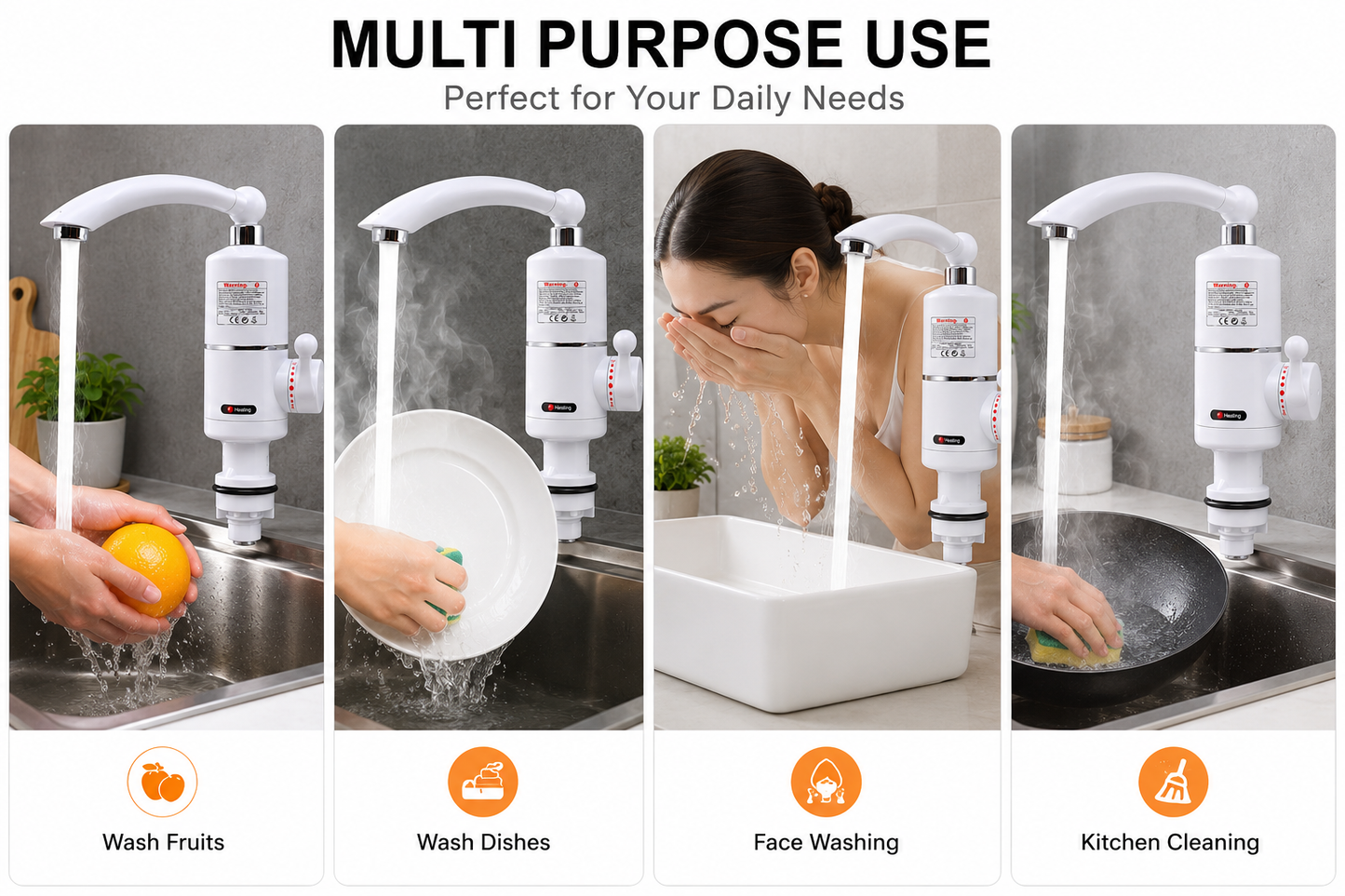 Instant Hot Water Heater Faucet