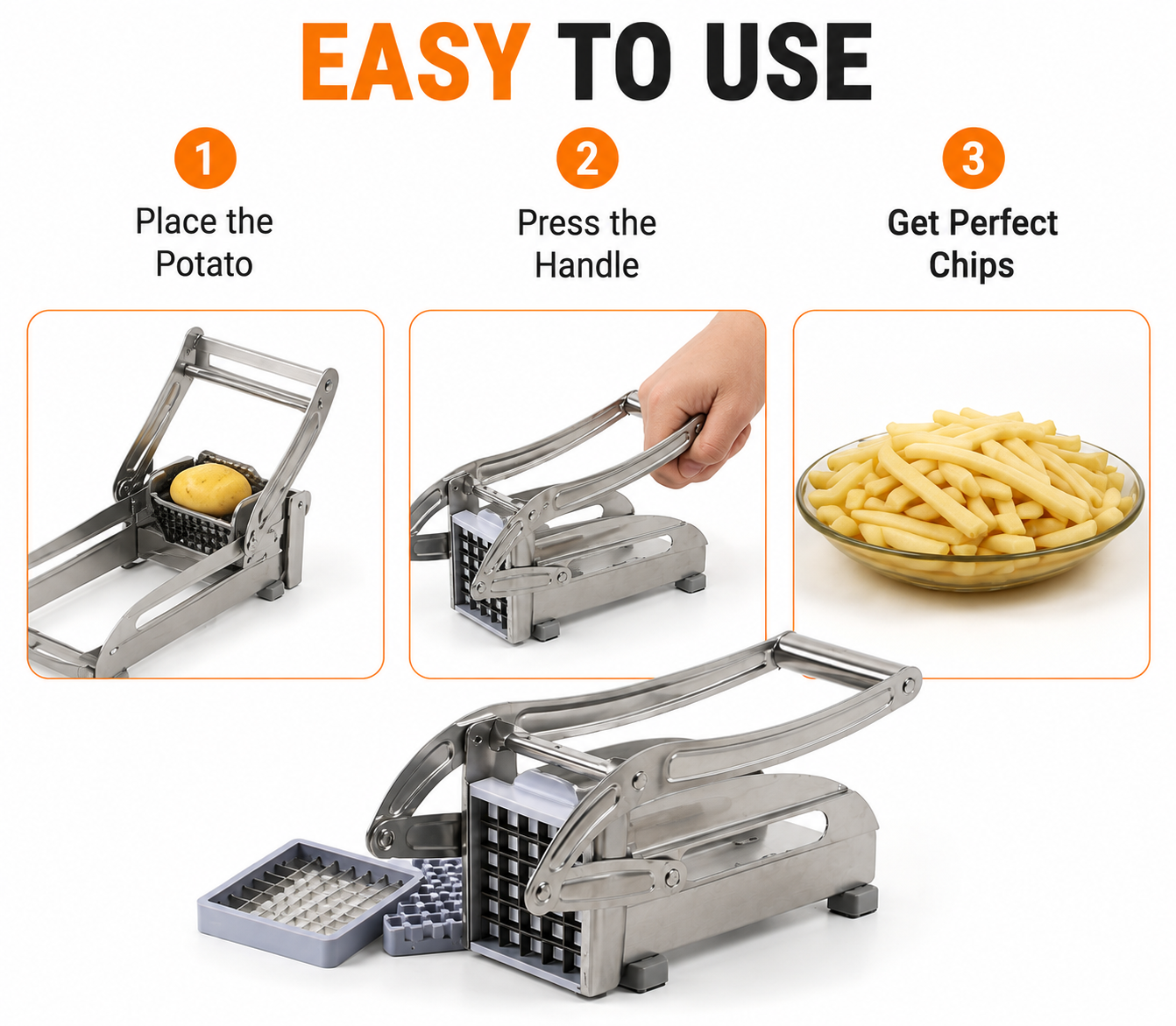 Potato Chips Cutter Machine