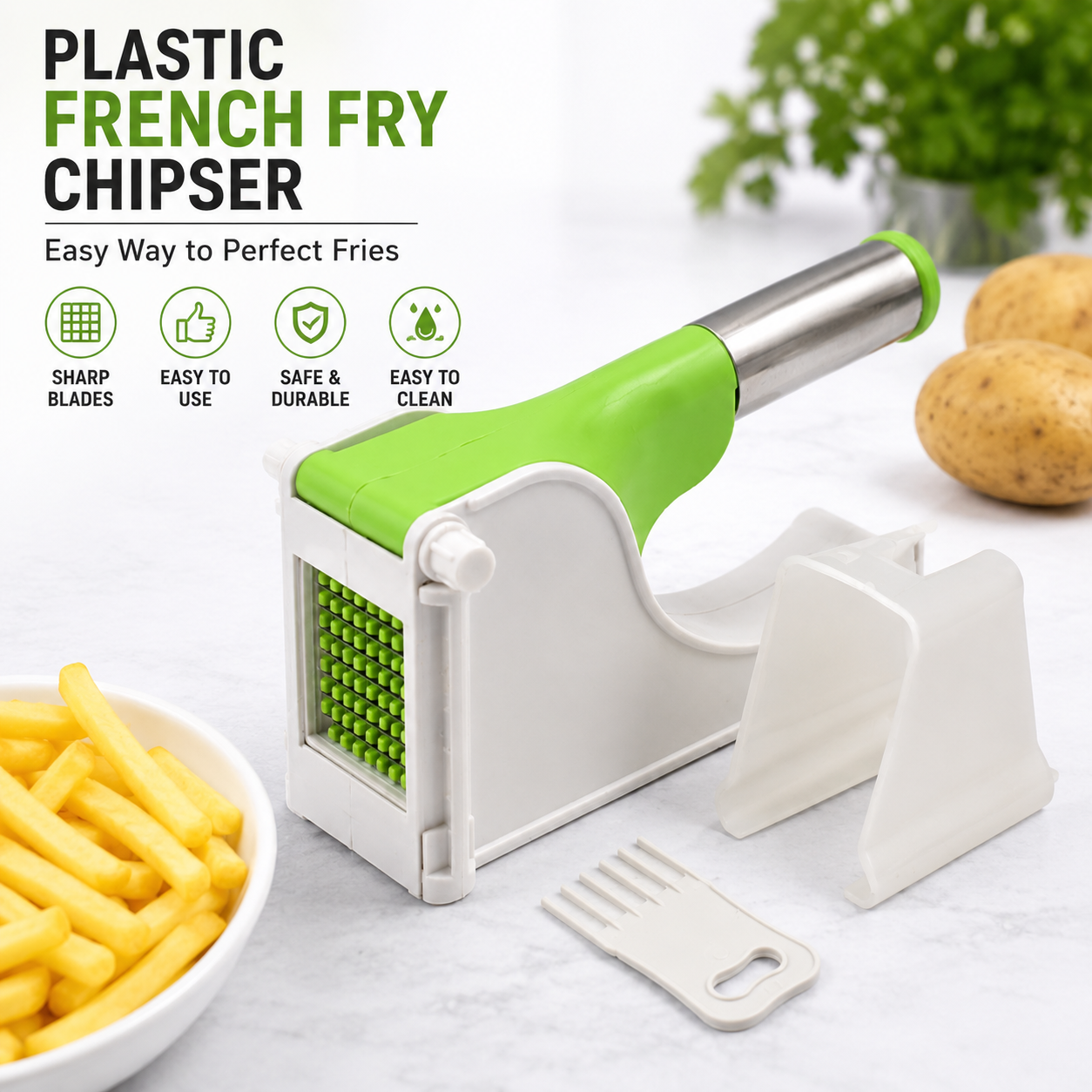 Plastic French Fry Chipser