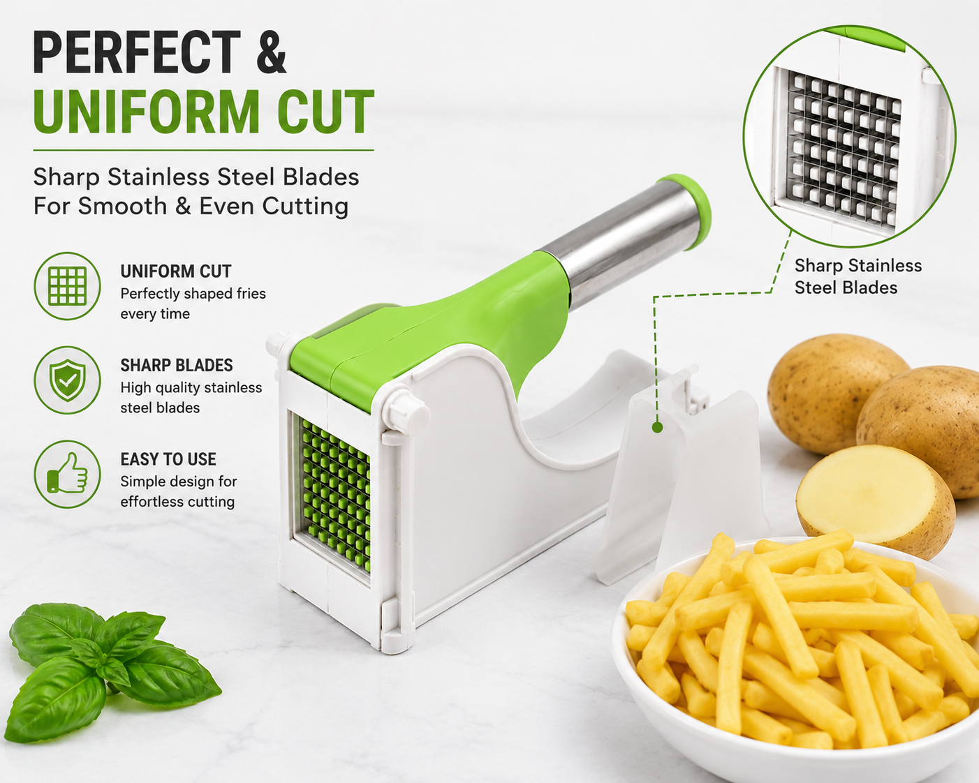 Plastic French Fry Chipser