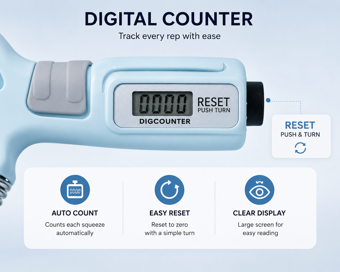 Digital Hand Grip Counter