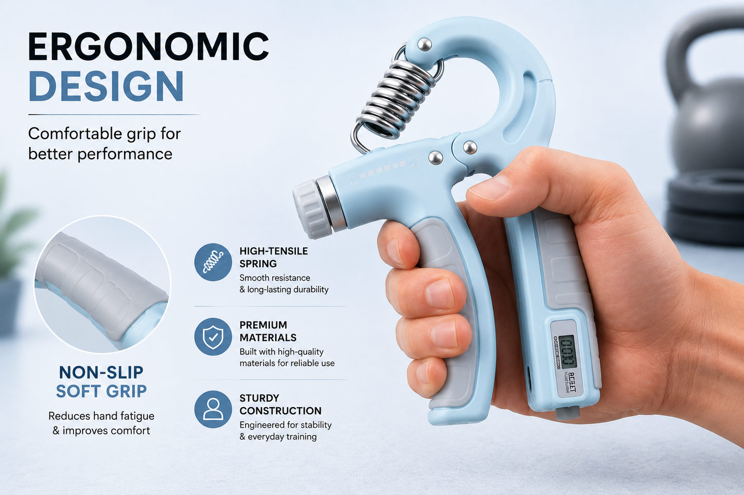 Digital Hand Grip Counter
