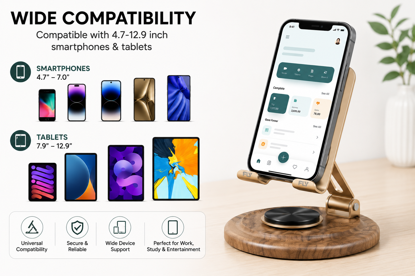 360 Degree Phone Stand