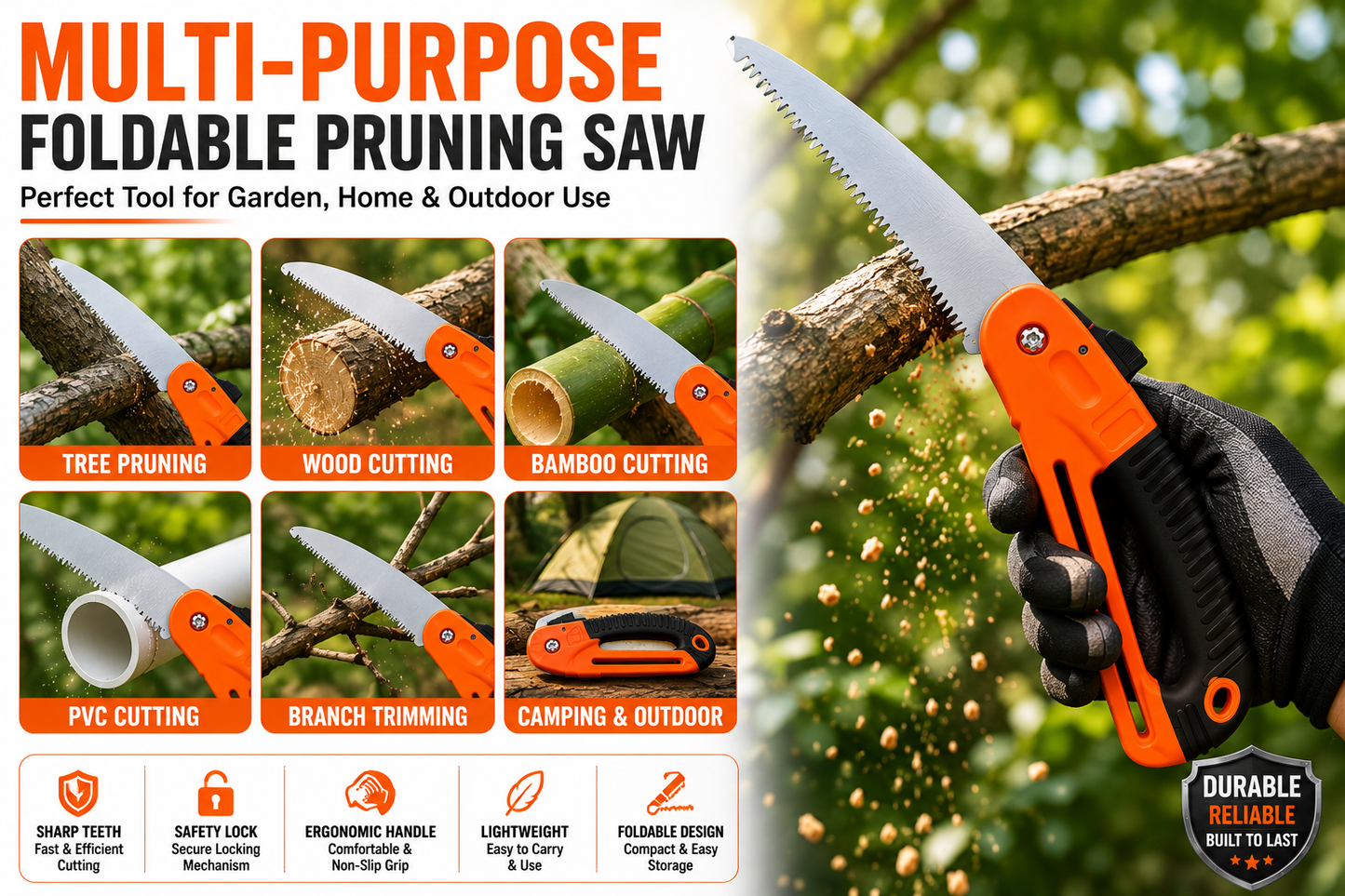 foldable pruning saw