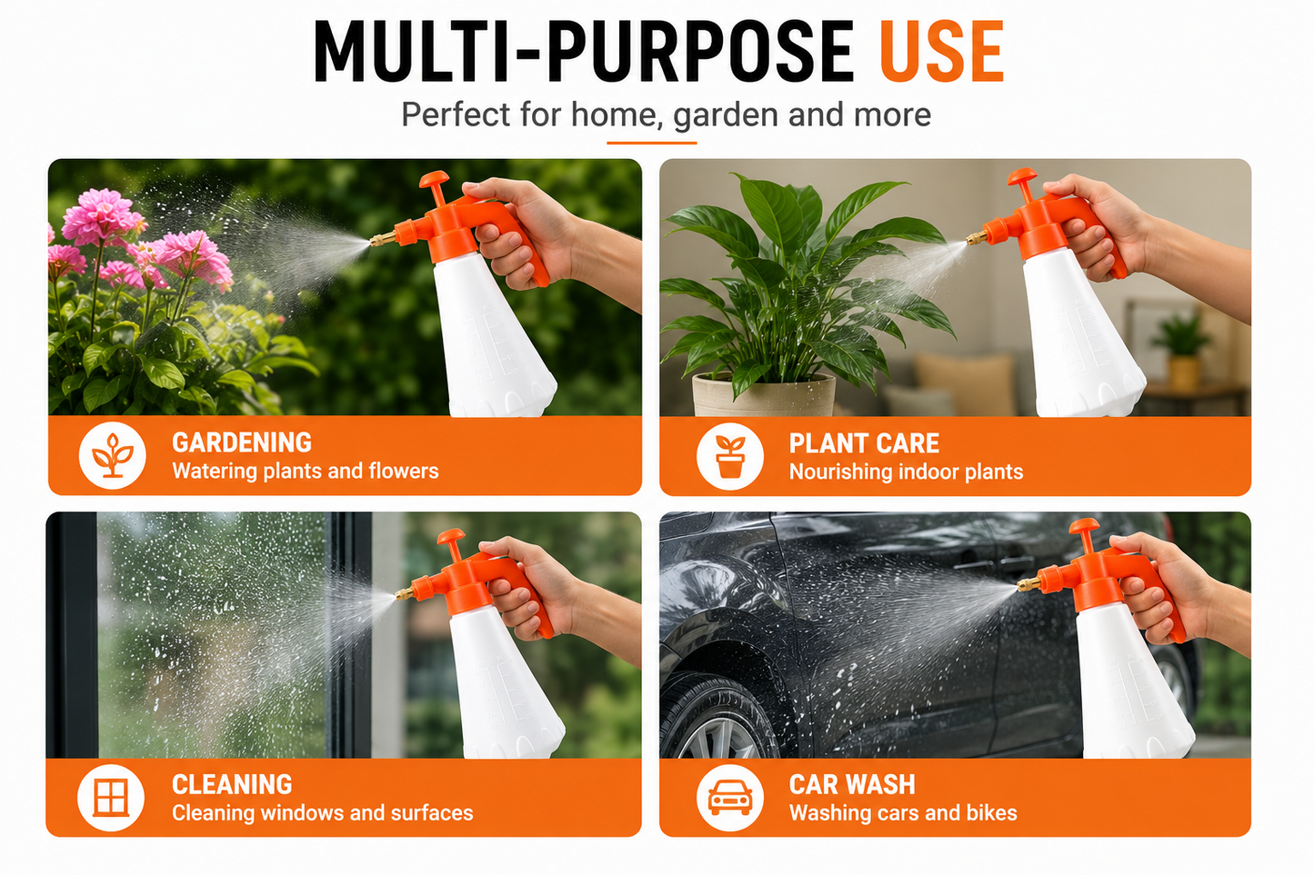 Pressure Water Sprayer Bottle