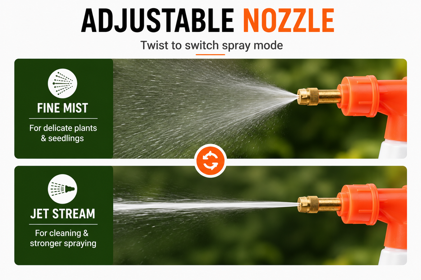 Pressure Water Sprayer Bottle