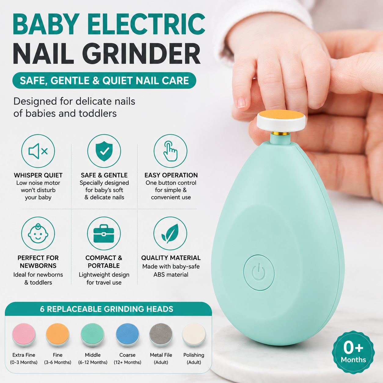 Baby Electric Nail Grinder