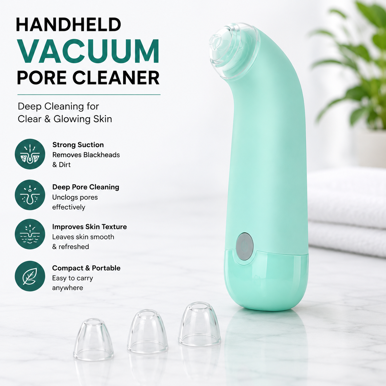 Handheld Vacuum Pore Cleaner