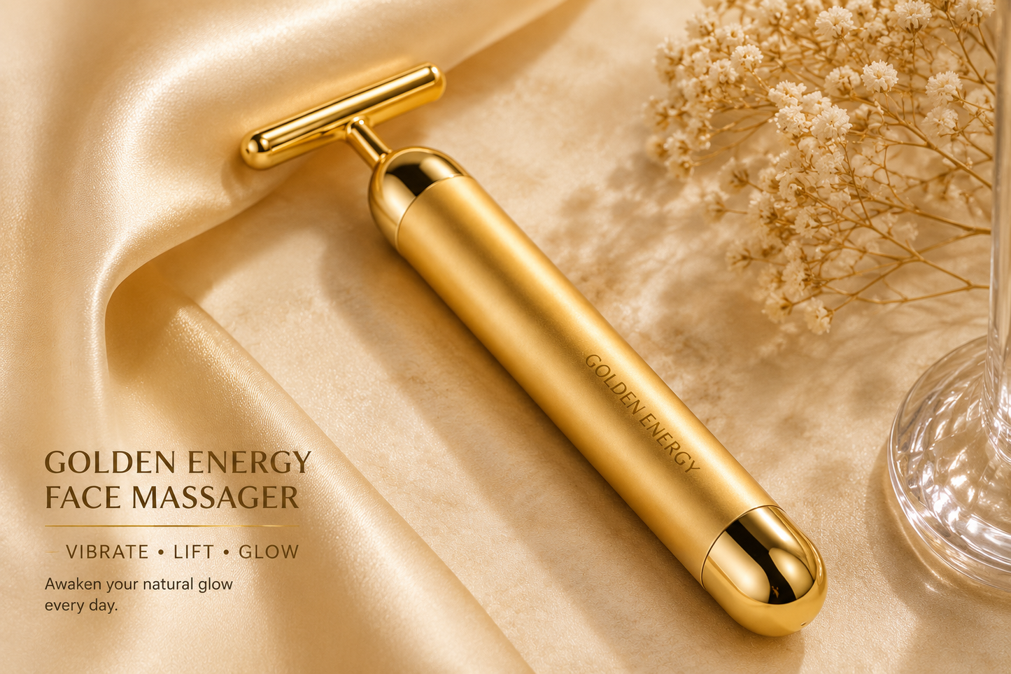 Golden Energy Face Massager