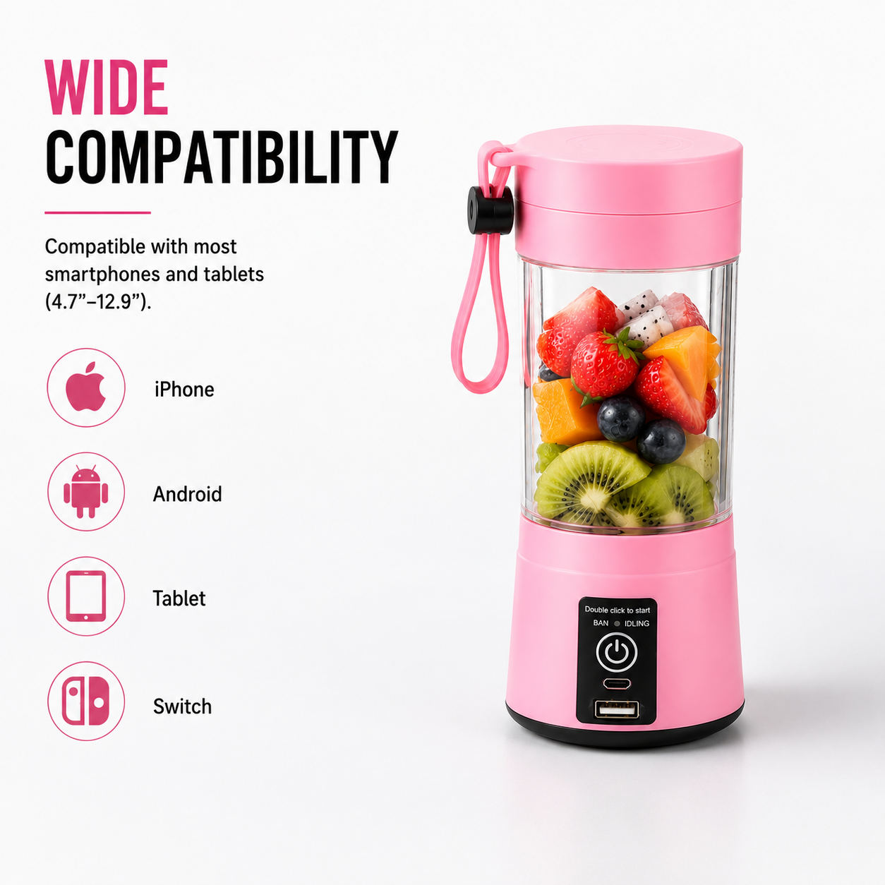 Portable  Electric Juicer