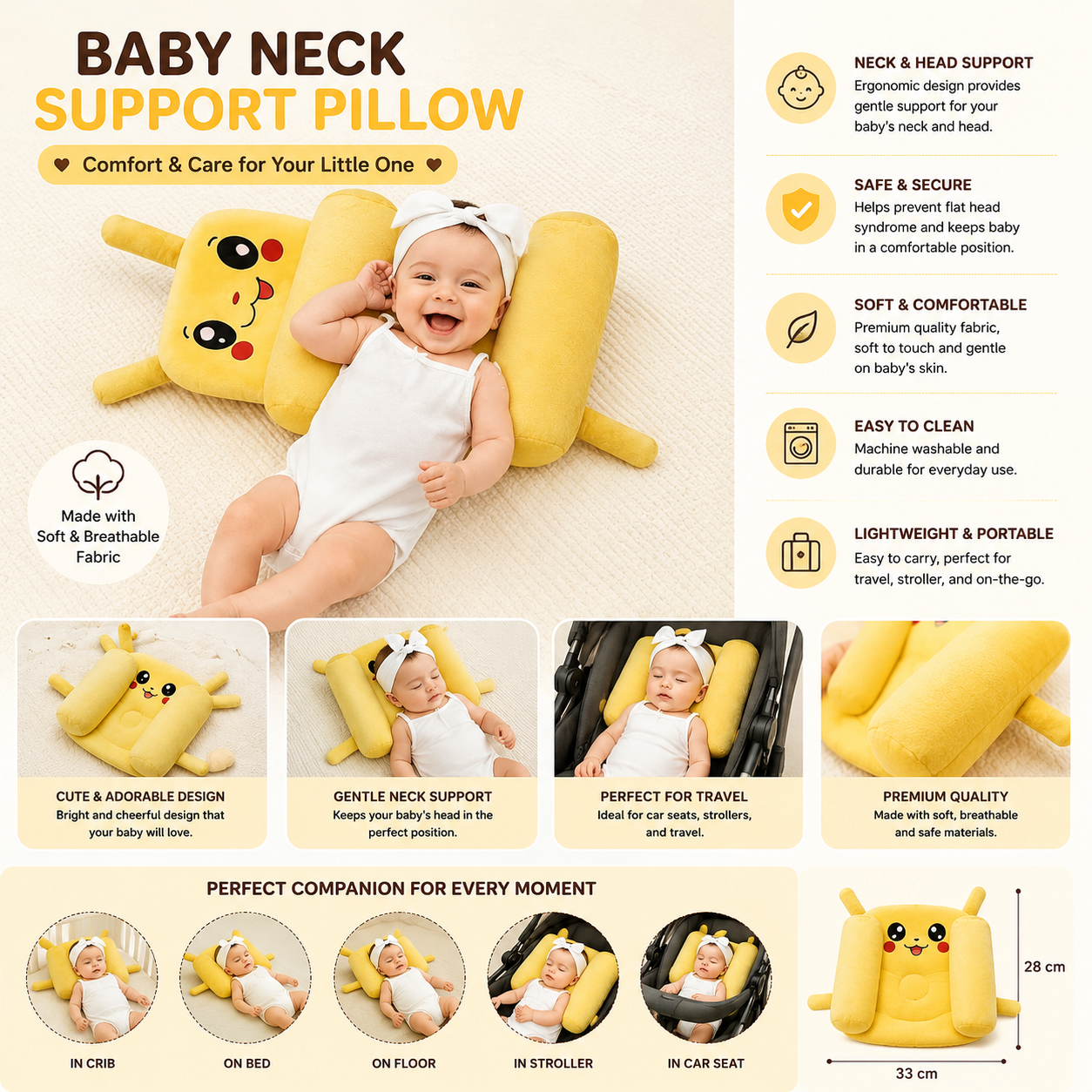Baby Support Pillow