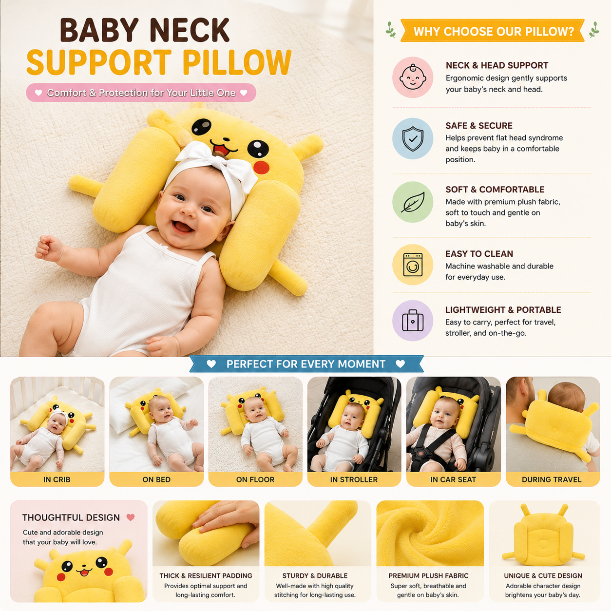 Baby Support Pillow
