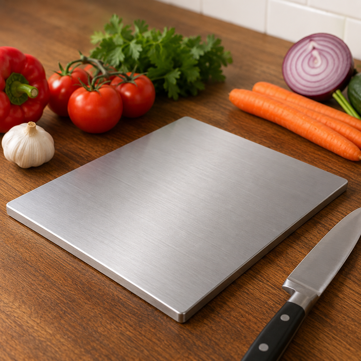 Stainless Steel Chopping Board
