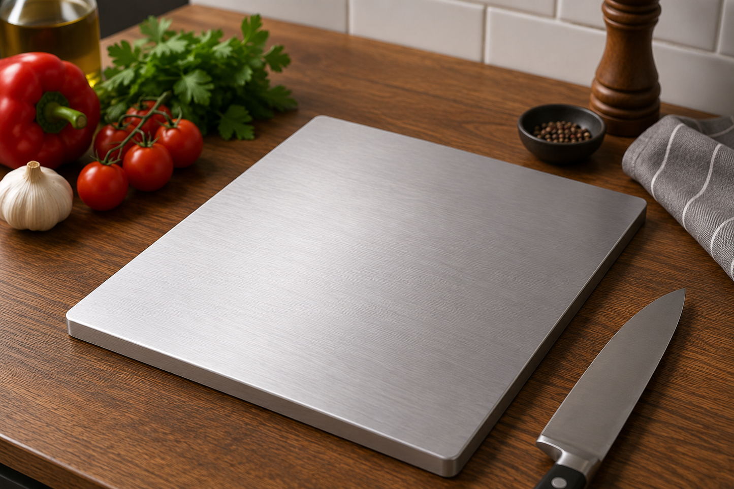 Stainless Steel Chopping Board