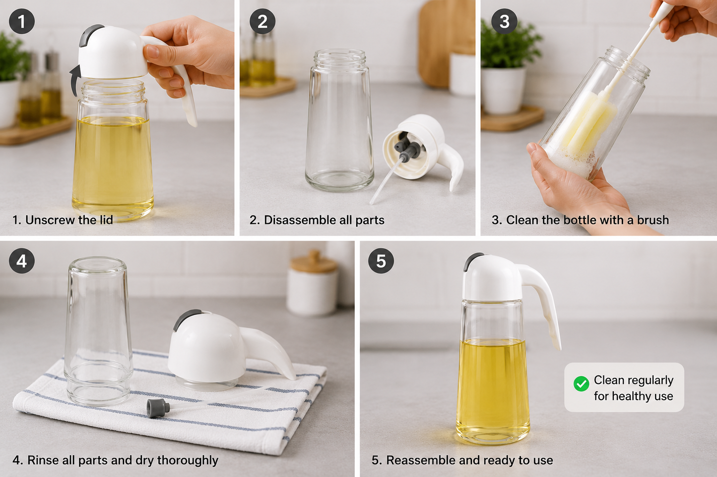 Oil Bottle Dispenser