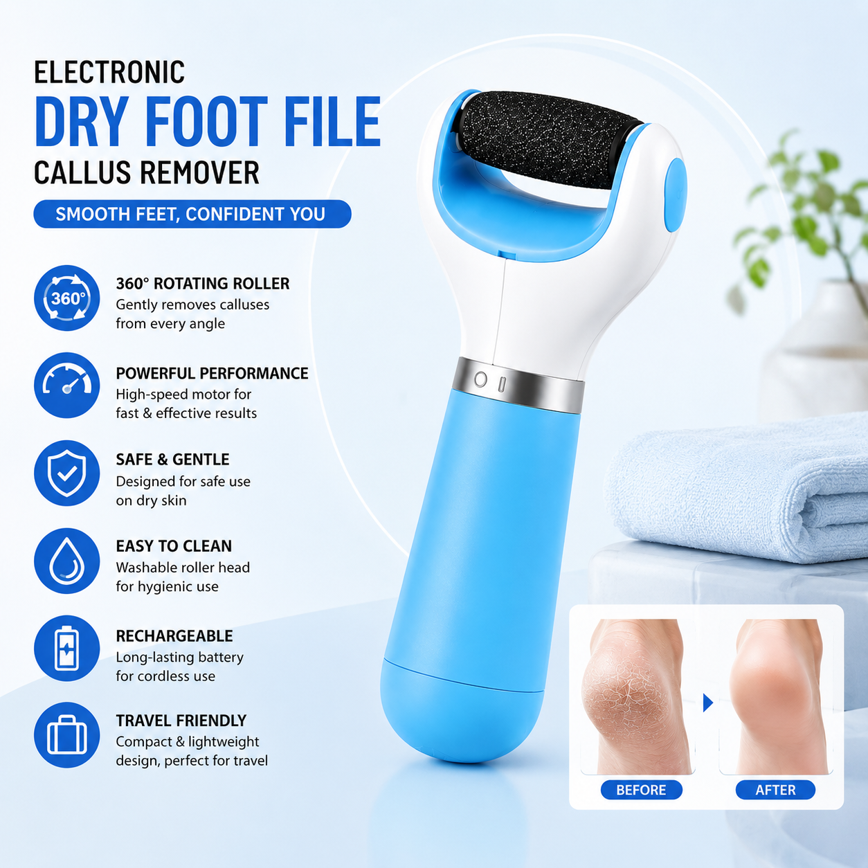 Electronic Foot Callus Remover