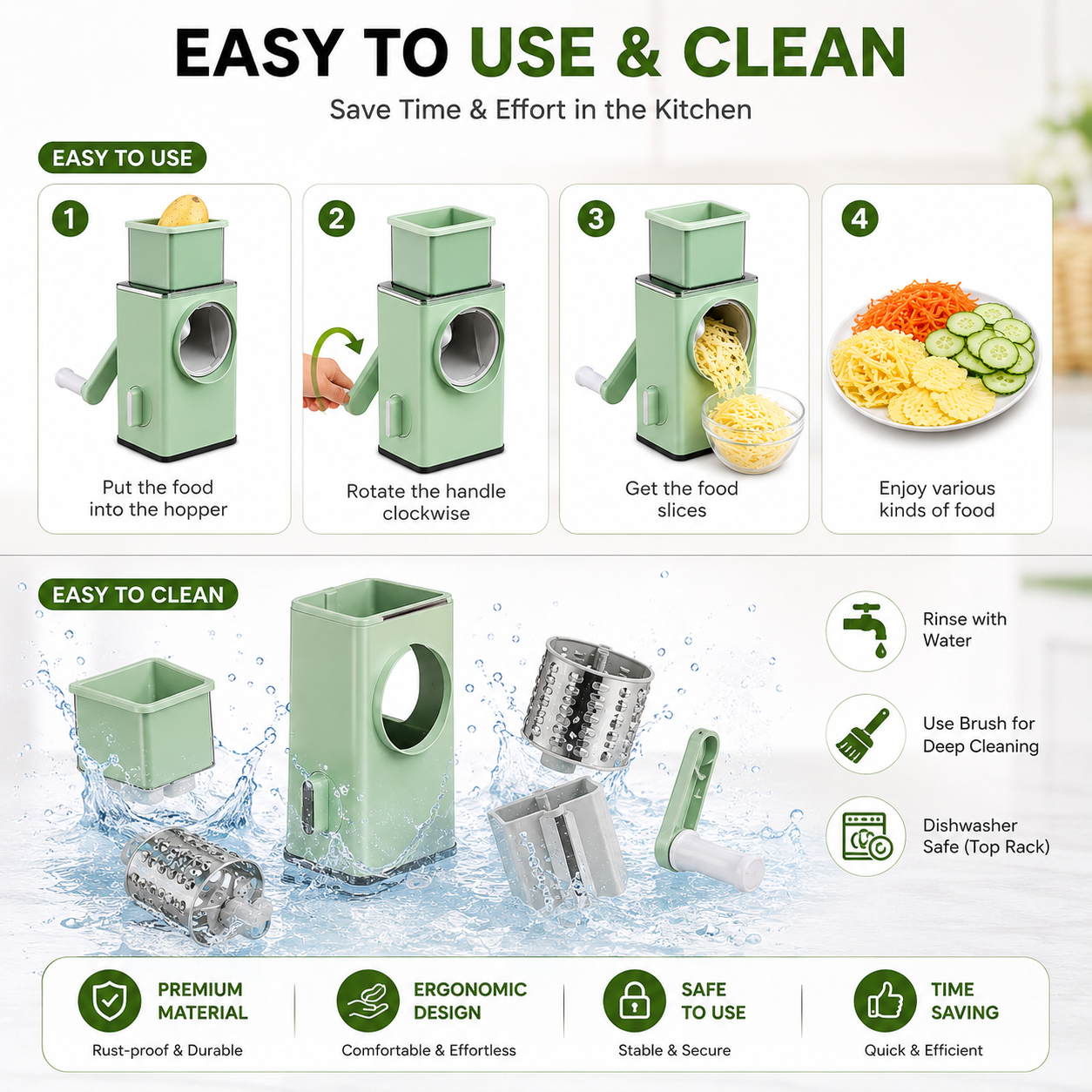 Stainless Steel Vegetable Chopper