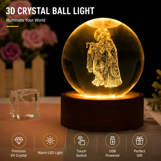 3D Crystal Ball Light