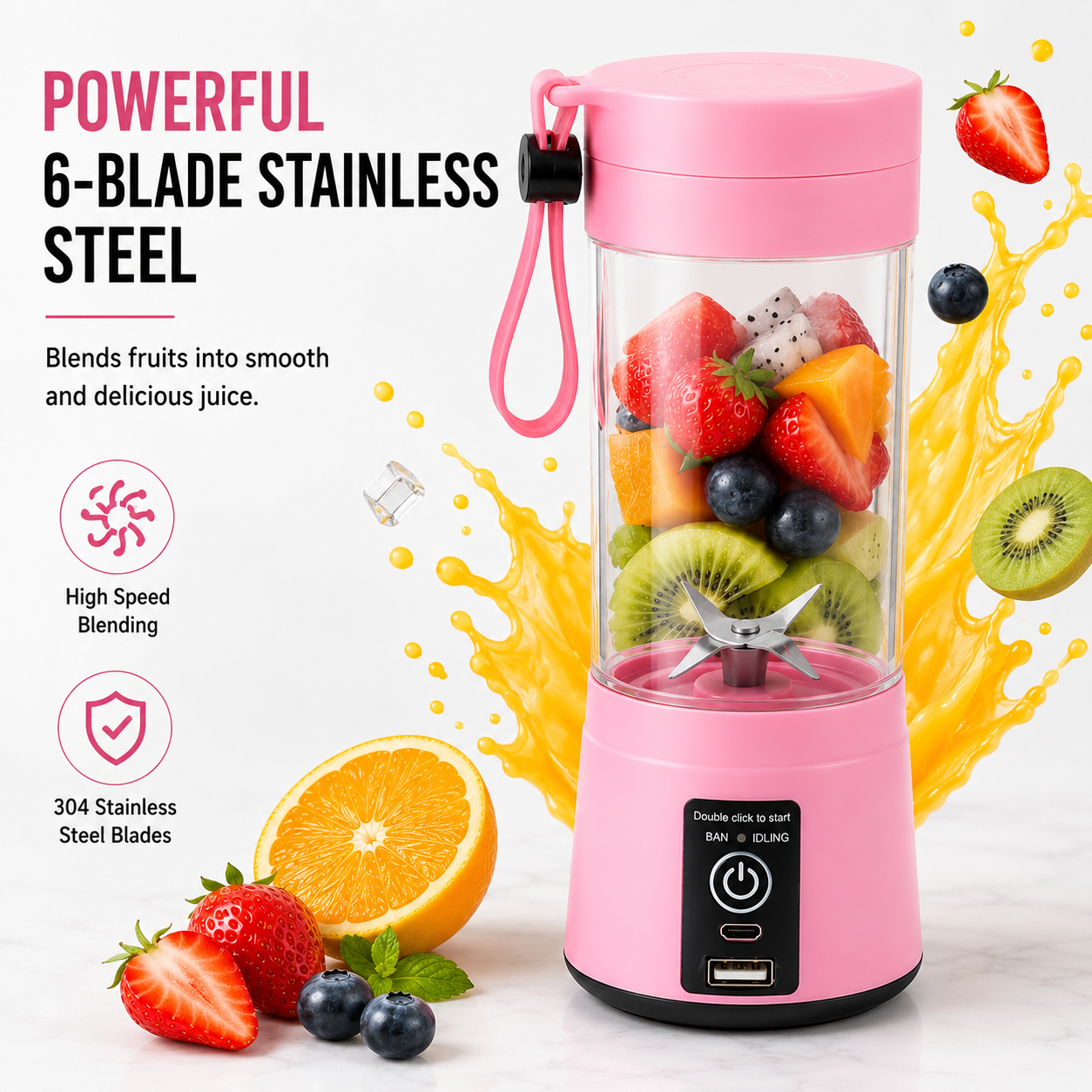 Portable  Electric Juicer