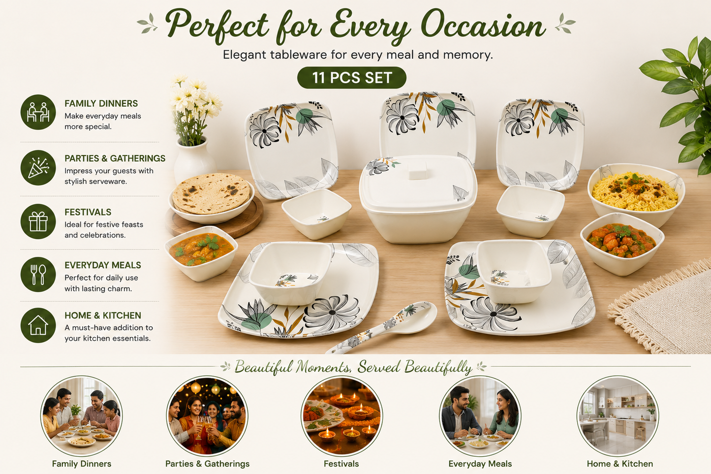 Dining Tableware Set