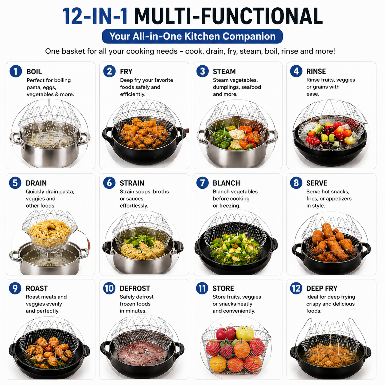 12-in-1 Chef Basket
