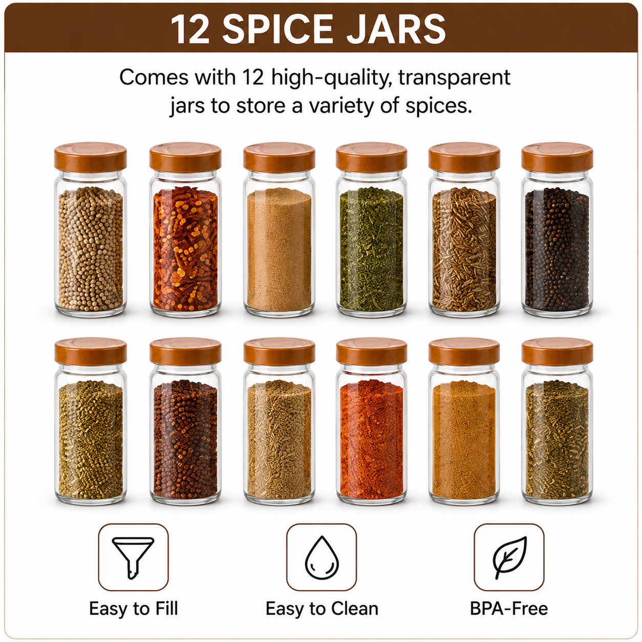 Ganesh Spice Rack – 12 Jars