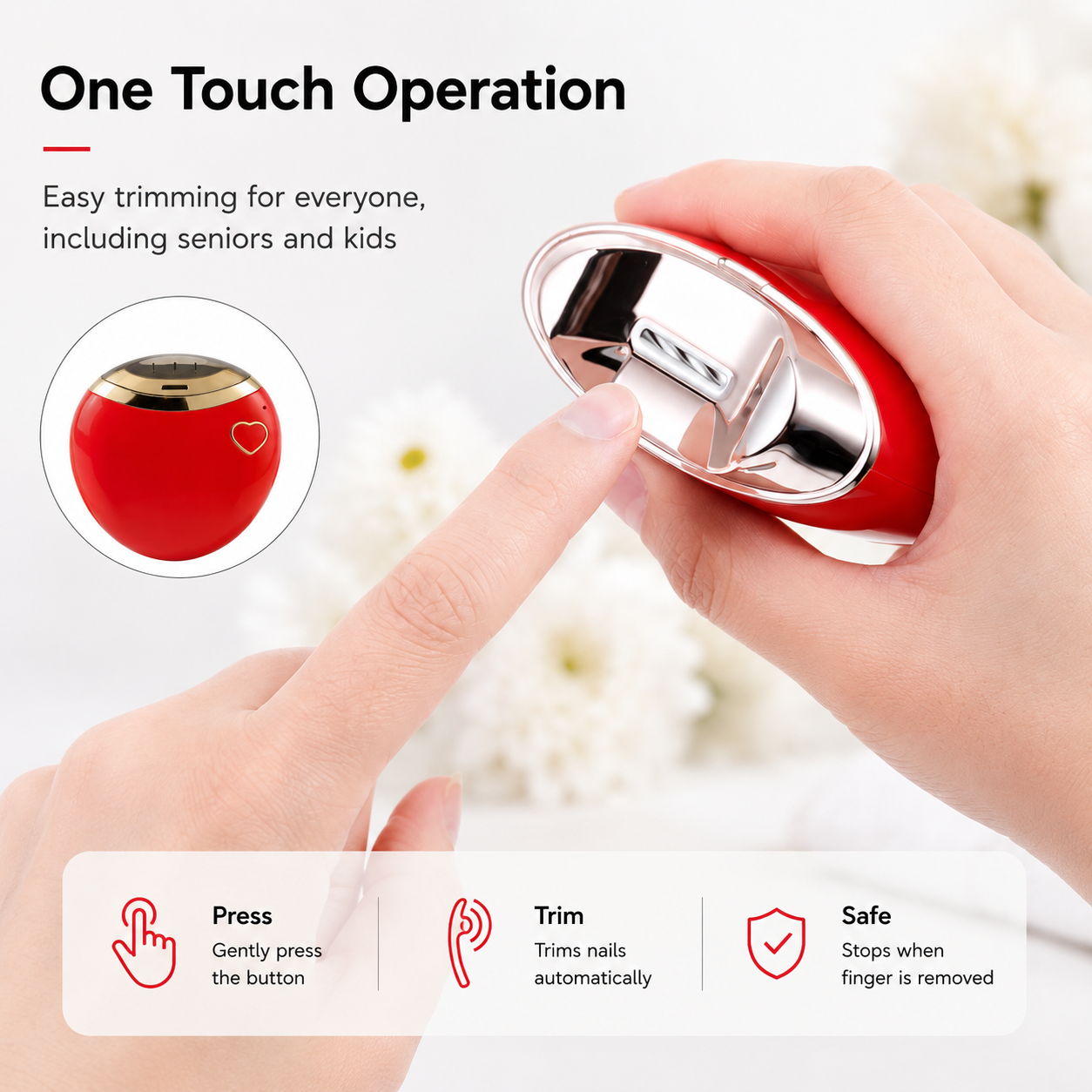 Electric nail clipper