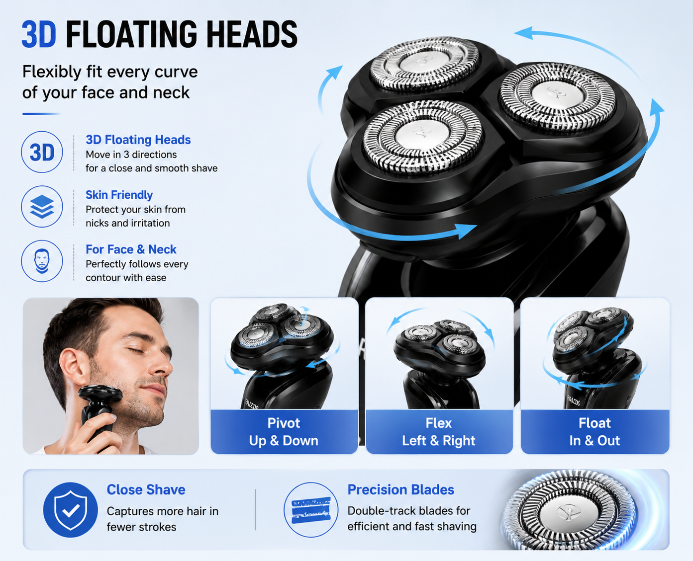 Electric Rotary Shaver
