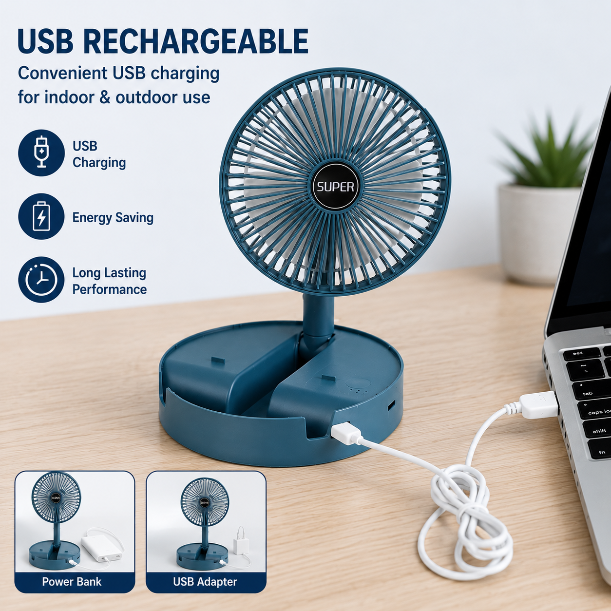 Electric Desktop Fan