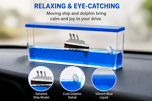 Car Dashboard Ship Decoration